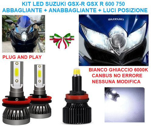 Full led kit moto - moto, 120w