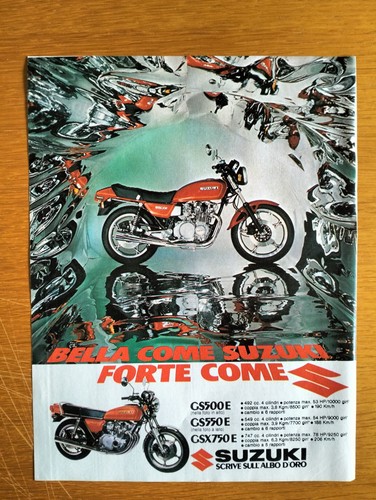Moto suzuki 500 gs 550 - gs,