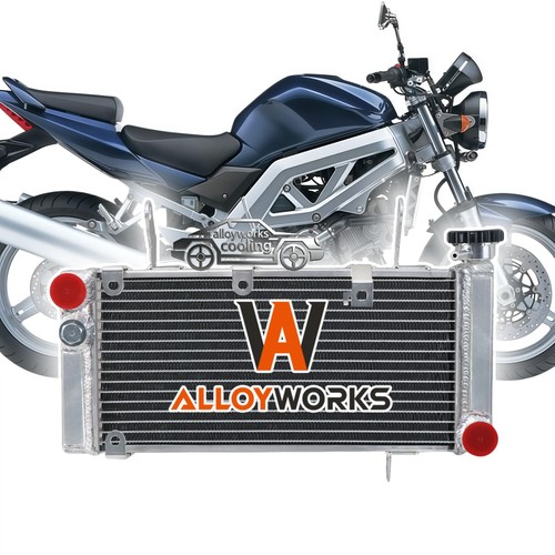 Radiatore racing alluminio per