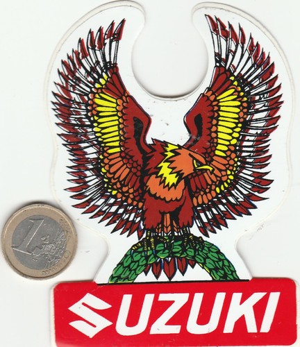 Autocollant moto suzuki - autocollant, moto.
