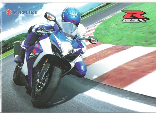 Depliant brochure moto - depliant/brochure, suzuki