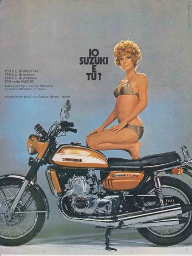Advertising pubblicità moto - ,