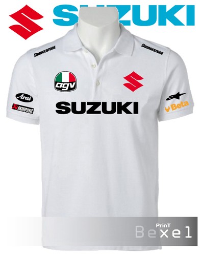 Polo printed suzuki moto - suzuki,