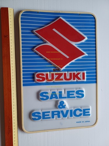 Suzuki sales service - service, insegna