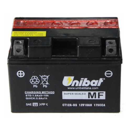 Batteria moto unibat ct12a - batteria,