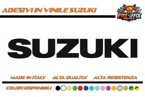 Adesiv moto suzuki scritta - adesiv,