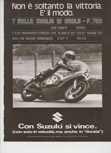 Advertising pubblicità moto - advertising,