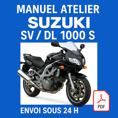 Manuel atelier suzuki - suzuki, sv