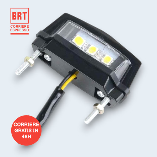Luce targa moto luci led - luce,