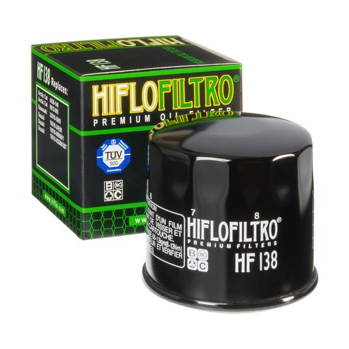 Filtro olio hiflo 138 moto - filtro,