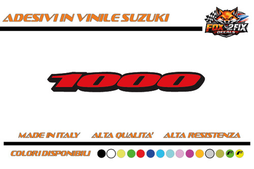 Adesivi moto gsxr 1000 - moto, suzuki