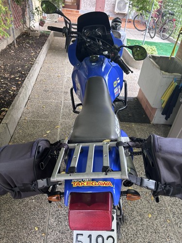 Suzuki moto blu - suzuki,