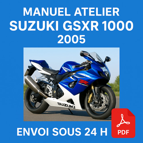 Manuel atelier suzuki - atelier, gsxr