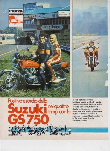 Advertising test moto suzuki - test,