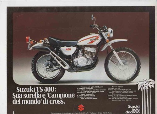 Advertising pubblicità moto - advertising,