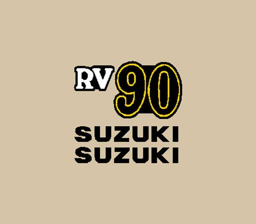 Suzuki moto gialla - 90,