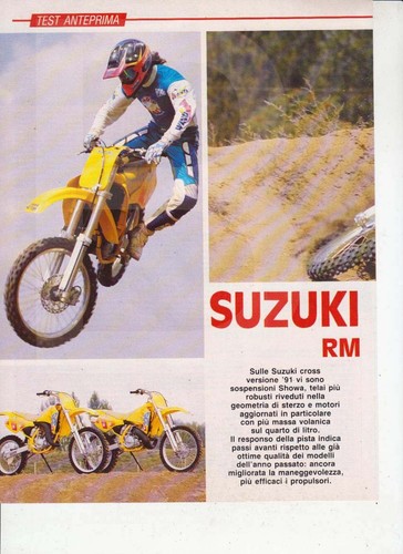 Advertising test moto suzuki - advertising,
