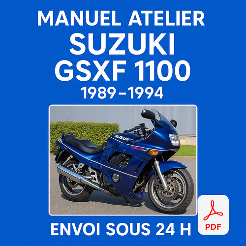 Manuel atelier suzuki gsxf - atelier,