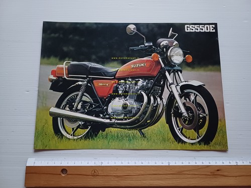 Suzuki 550 1980 - 550, depliant